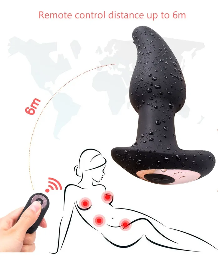 Anal | Lusty Age Anus Vibrator Rotation Beads Prostate Massager