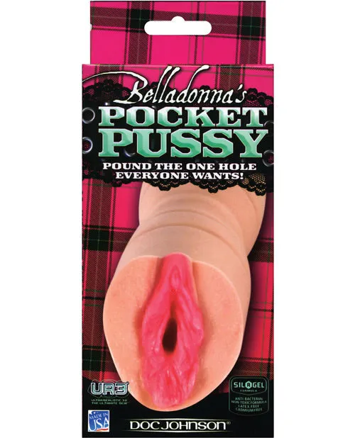 Belladonnas Ultraskyn Pocket Pal Doc Johnson Male Sex Toys