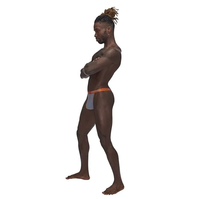 Male Power Casanova Uplift Micro Thong Orange Male Power Male Sex Toys