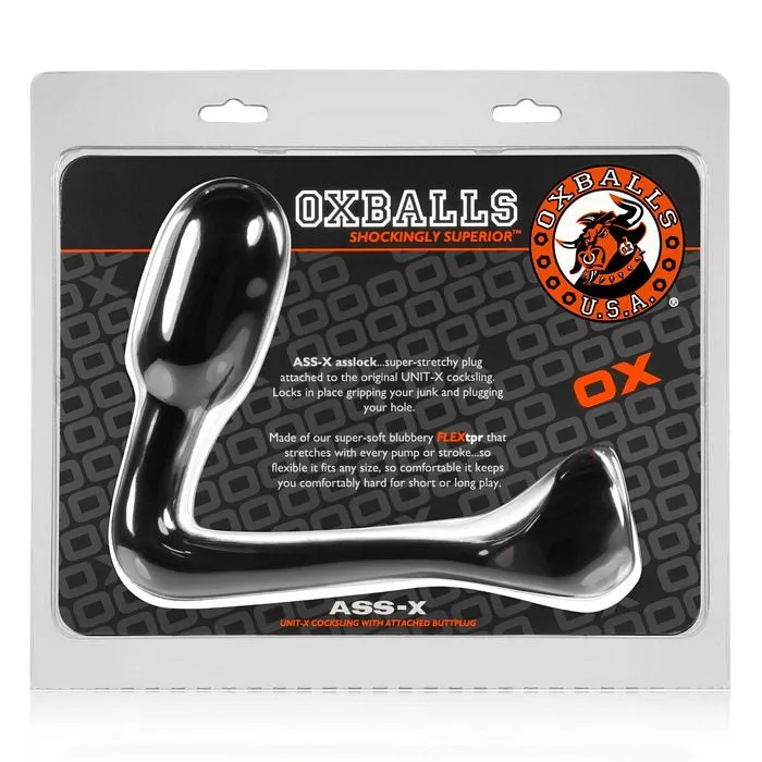 Ass X Asslock Black OXBALLS Anal