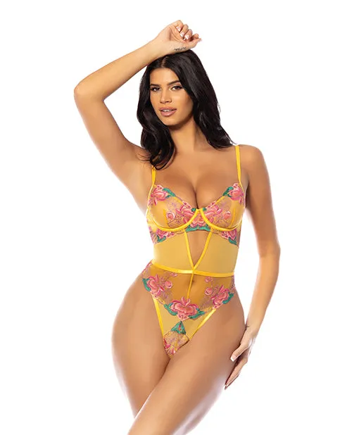 Oh La La Cheri Elisabeth Unlined Underwire Embroidered Teddy Vibrators Oh La La Cheri Elisabeth Unlined Underwire Embroidered Teddy Vibrators