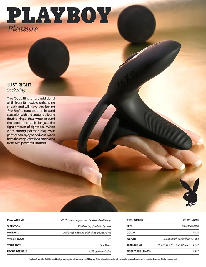 Vibrators Playboy Playboy Just Right