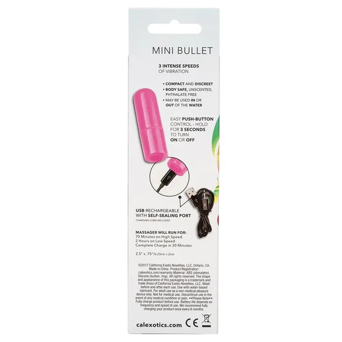 CAL EXOTICS Tiny Teasers Mini BulletPink Vibrators