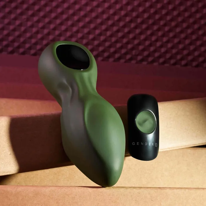 Evolved Novelties Couples Gender X My Secret Garden RemoteControlled Vibrator with Unique Design 8 Speeds Patterns