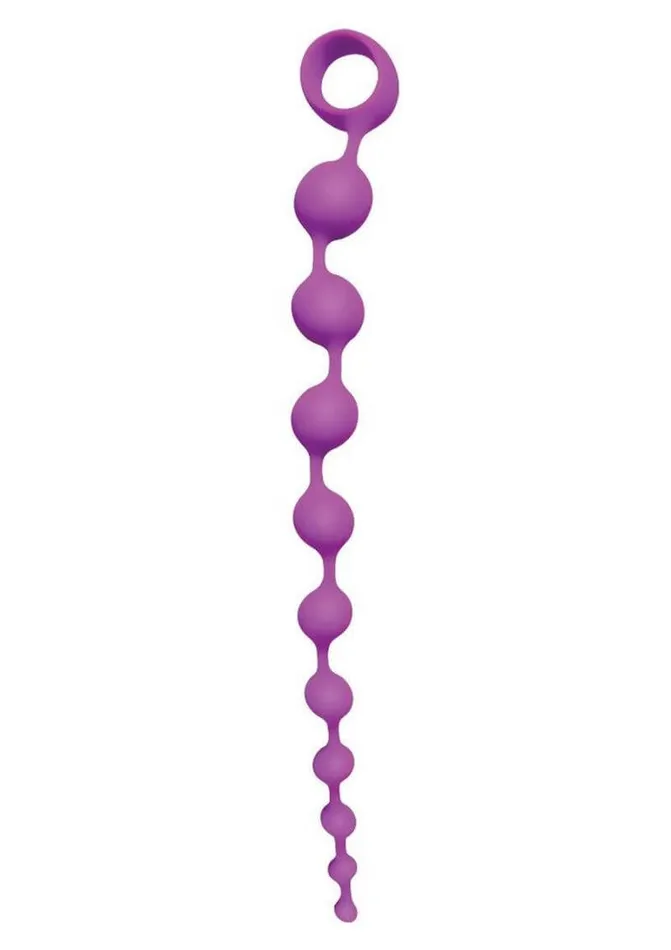 Evolved Novelties Female Sex Toys Selopa Beaded Adventure Silicone Bead String Gradual Size 12 Insertable Length