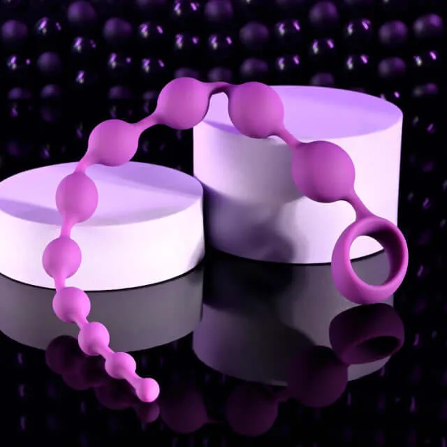 Evolved Novelties Female Sex Toys Selopa Beaded Adventure Silicone Bead String Gradual Size 12 Insertable Length