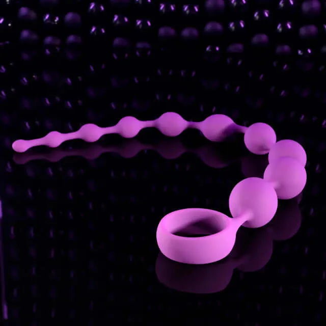 Evolved Novelties Female Sex Toys Selopa Beaded Adventure Silicone Bead String Gradual Size 12 Insertable Length