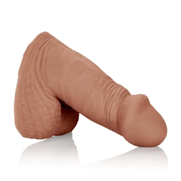 Male Sex Toys California Exotic Novelties Packer Gear Brown Packing Penis 4 inches