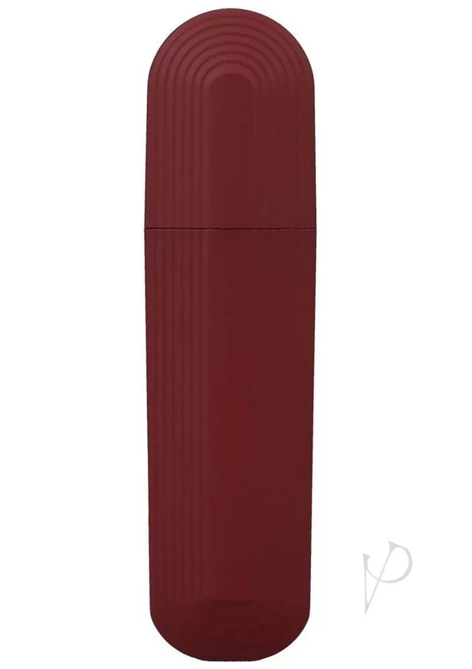TPS Lipstick Suction Toy in Red Discreet Pleasure on the Go Doc Johnson Enterprises Female Sex Toys