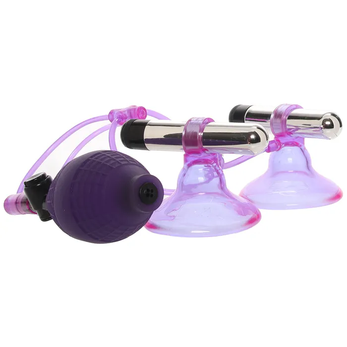 Vibrating Nipple Suckers with Quick Release Electric Eel Female Sex Toys