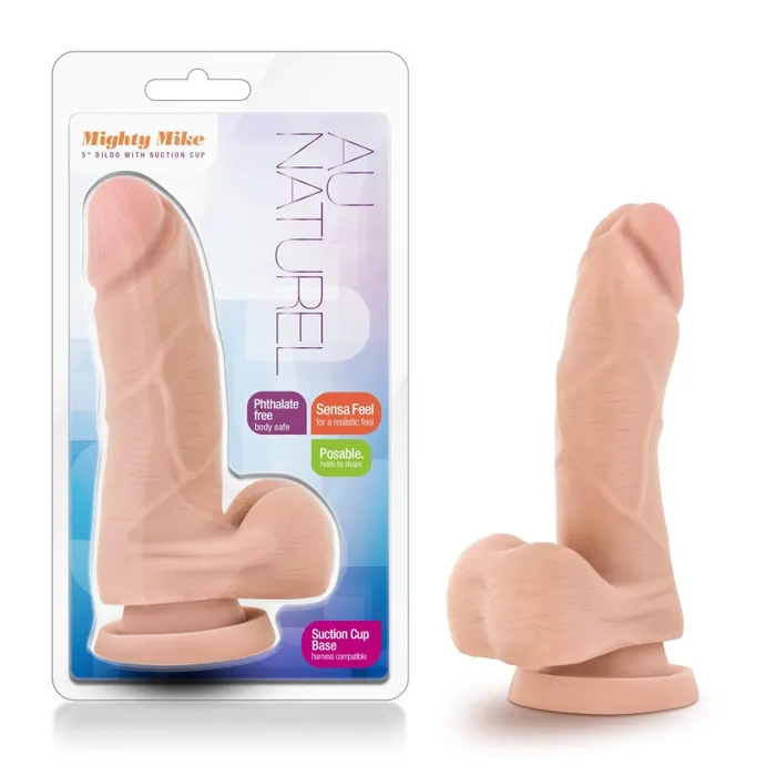 Au Naturel Mighty Mike Dildo Blush Novelties Dildos Au Naturel Mighty Mike Dildo Blush Novelties Dildos