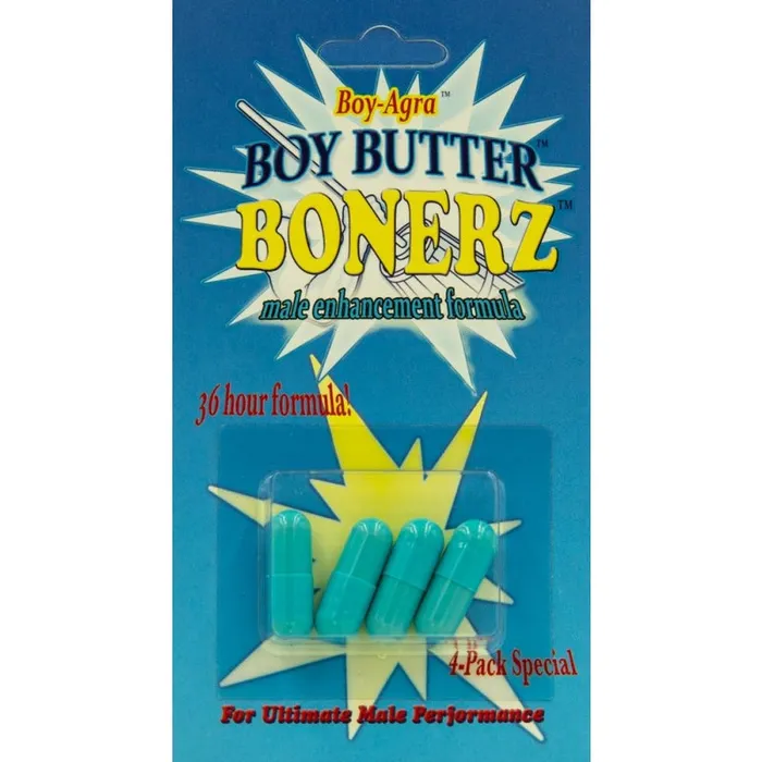 Enhancers Boy Butter BoyAgra Boy Butter Bonerz Male Enhancement 4 Pack Enhancers Boy Butter BoyAgra Boy Butter Bonerz Male Enhancement 4 Pack