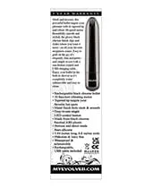 Evolved Real Simple Rechargeable Bullet Black Chrome Evolved Novelties Vibrators Evolved Real Simple Rechargeable Bullet Black Chrome Evolved Novelties Vibrators
