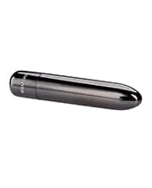 Evolved Real Simple Rechargeable Bullet Black Chrome Evolved Novelties Vibrators Evolved Real Simple Rechargeable Bullet Black Chrome Evolved Novelties Vibrators