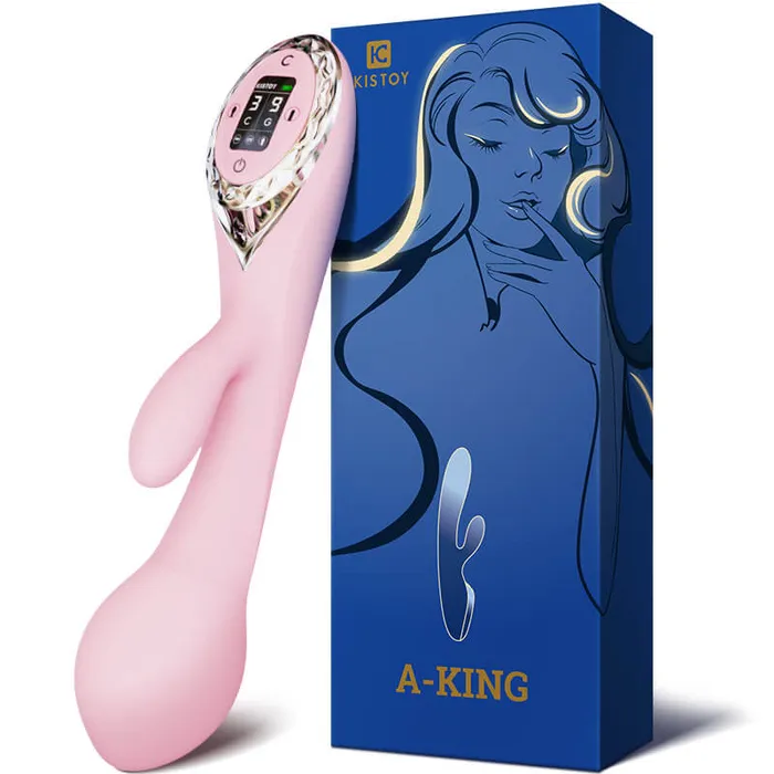 Kisstoy Vibrators Kisstoy AKING LED Screen Inflatable Vibrator