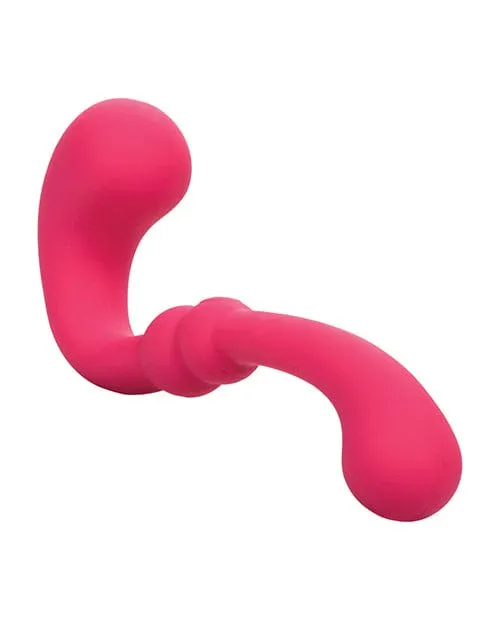 Vibrators CalExotics Pretty Little Wands Curvy Massager Pink Vibrators CalExotics Pretty Little Wands Curvy Massager Pink