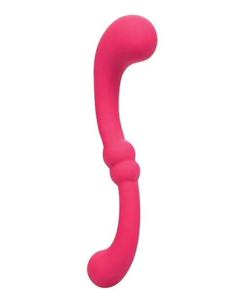 Vibrators CalExotics Pretty Little Wands Curvy Massager Pink Vibrators CalExotics Pretty Little Wands Curvy Massager Pink