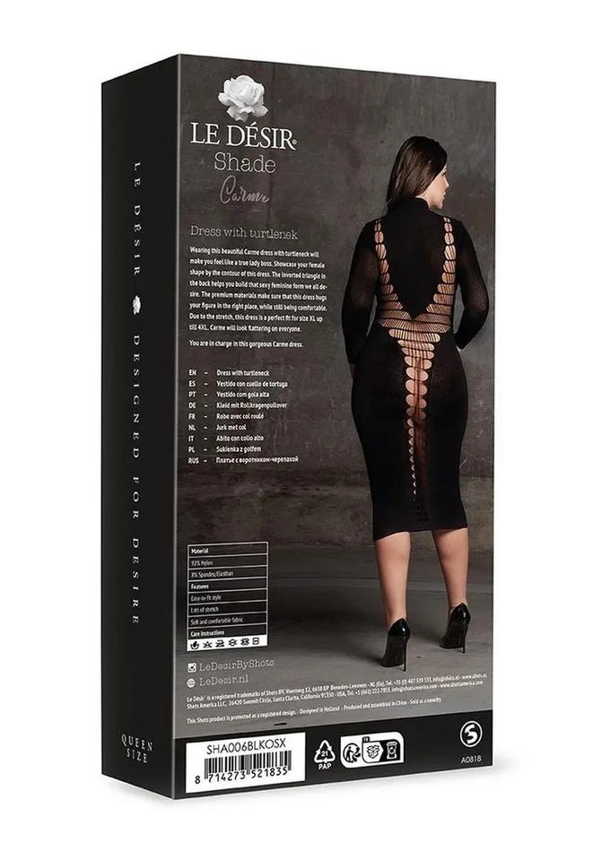 Le Desir Shade Carme Xi Dress with Turtleneck Le Desir Male Sex Toys