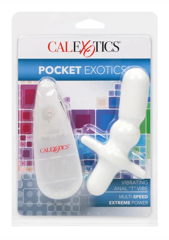 Pocket Exotics Anal T Vibrating Butt Plug Pocket Exotics Anal